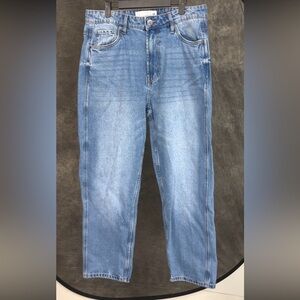 Paper Denim & Cloth Vintage Wash Straight Leg Jeans 34x30 | 100% Cotton